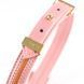 Нашийник з повідцем LOCKINK SEVANDA Love Heart Butterfly Leather Collar Set Pink SX0864 фото 4