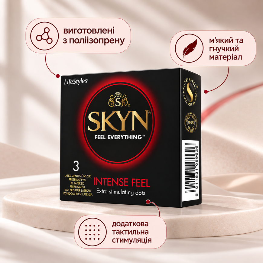 Набір SKYN Intense Feel 15 шт CP0925 фото