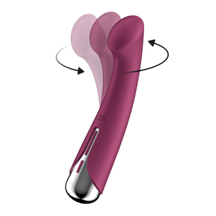 Вібратор для зони G з ротацією Satisfyer Spinning G-Spot 1 Red SX0555 фото