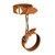 Наручники LOCKINK Wristcuffs/Anklecuffs Brown Set універсальний розмір SX0836 фото