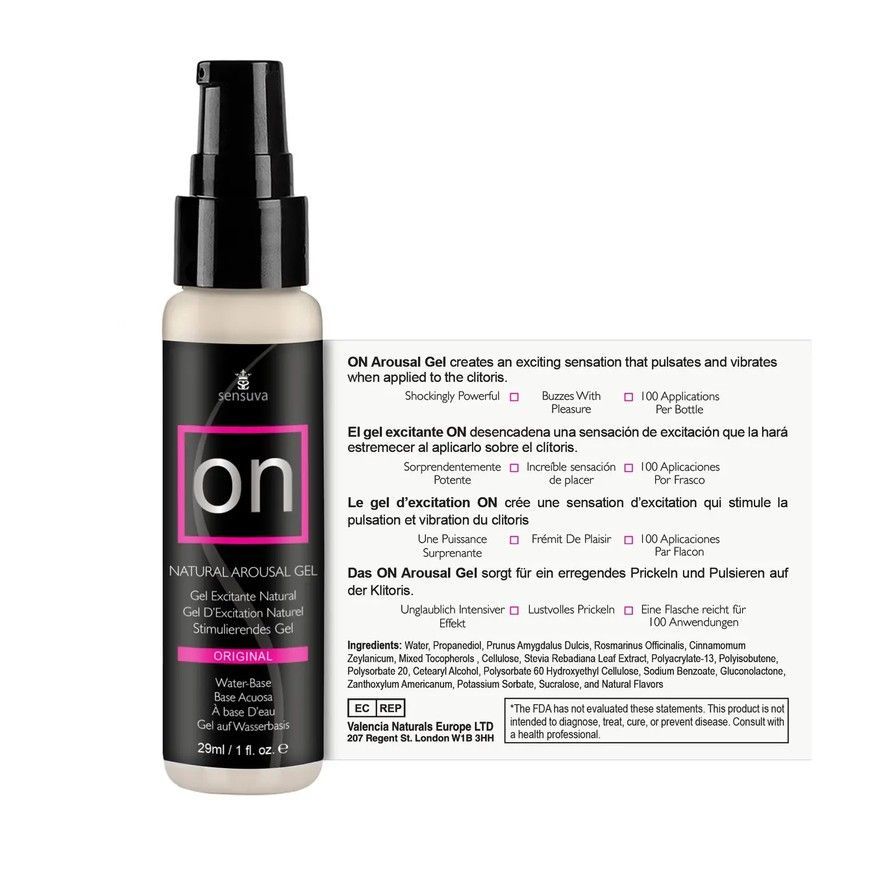 Рідкий вібратор Sensuva ON Arousal Gel for Her Original SO3162 фото