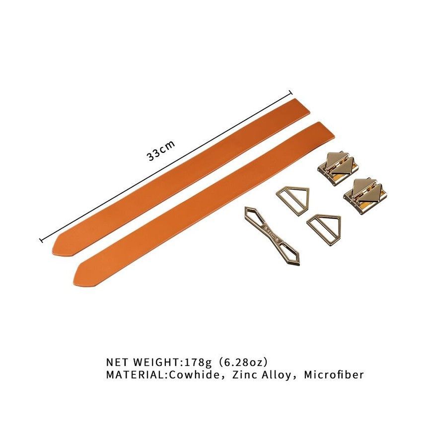 Наручники LOCKINK Wristcuffs/Anklecuffs Brown Set універсальний розмір SX0836 фото