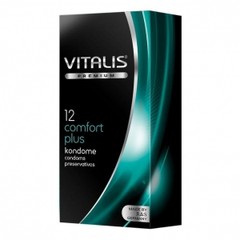 Облягаючі презервативи Vitalis (12 шт.) 40322 фото