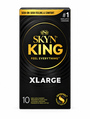 Безлатексні збільшені презервативи SKYN XLarge 10 шт SOL10 фото