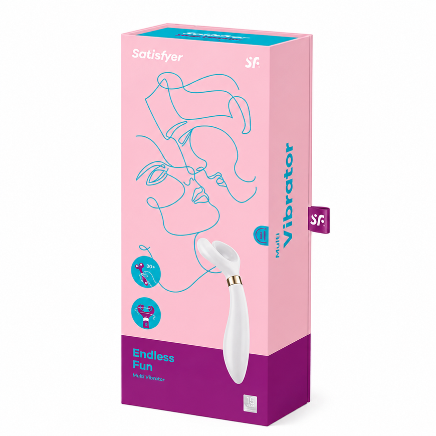 Вібратор для пар Satisfyer Endless Fun White SO3107 фото