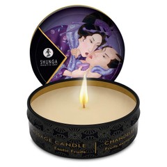 Масажна свічка Shunga Mini Massage Candle з ароматом екзотичних фруктів 30 мл SO2518 фото