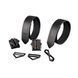 Наручники LOCKINK Wristcuffs/Anklecuffs Black Set універсальний розмір SX0837 фото 3