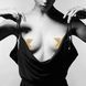 Наклейки на соски Bijoux Indiscrets Flash Cross Gold SO2341 фото 2