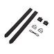 Наручники LOCKINK Wristcuffs/Anklecuffs Black Set універсальний розмір SX0837 фото 4