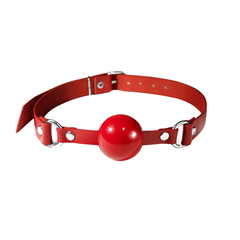 Кляп із силіконовою кулькою Feral Feelings Silicon Ball Gag Red/Red SO8267 фото