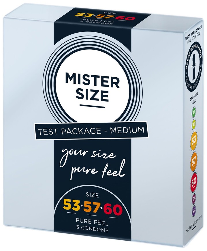 Набір Mister Size Pure Feel 53–57–60 (3 шт.) SO8040 фото