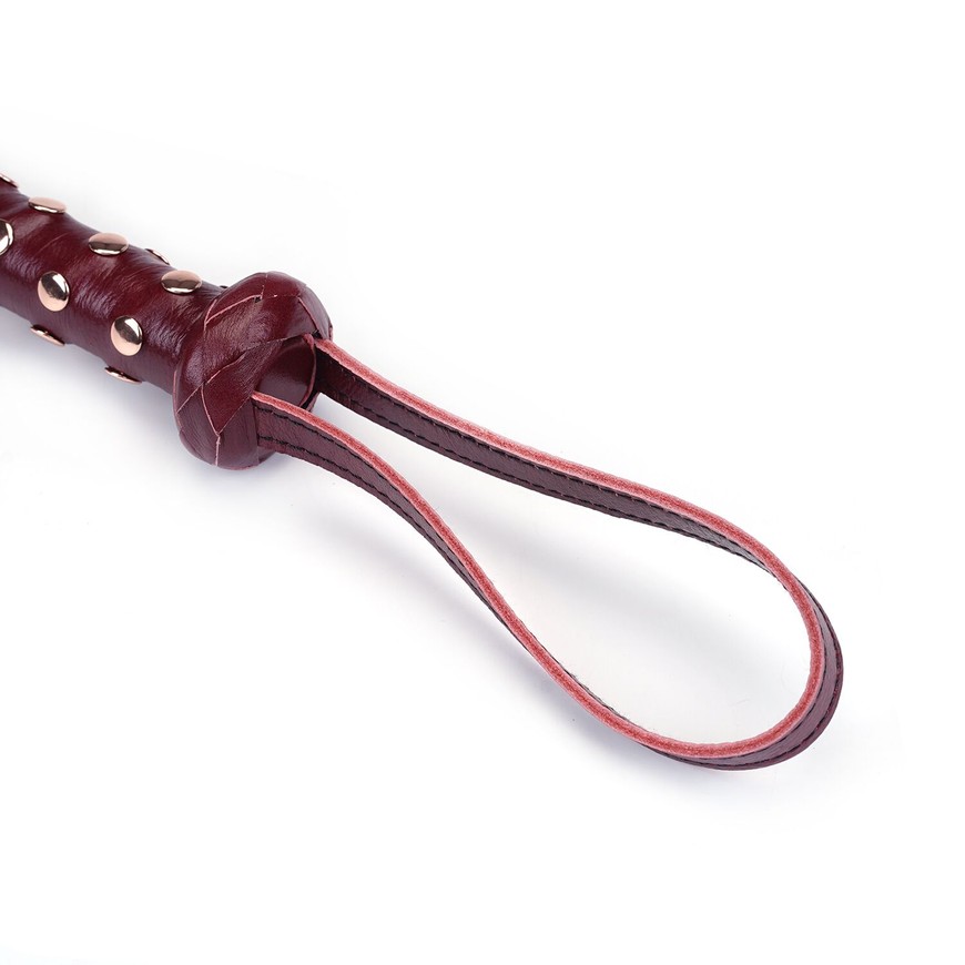 Флогер Liebe Seele Wine Red Studded Flogger SO9466 фото