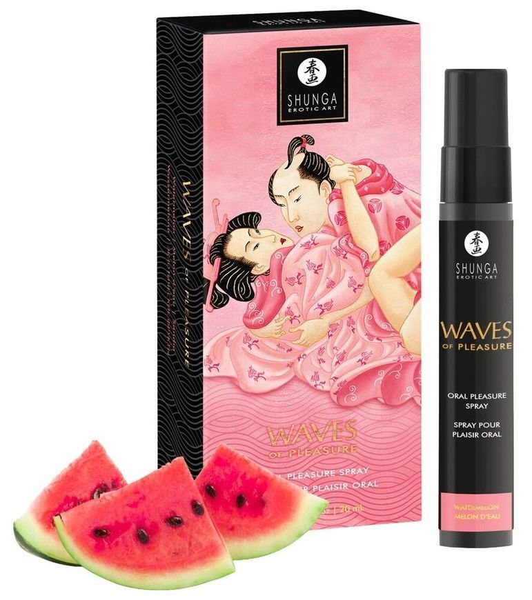 Спрей для посилення слиновиділення Shunga Waves of Pleasure Watermelon SX3263 фото