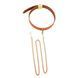 Нашийник з повідцем LOCKINK Tied Collar with Leash Set Brown універсальний розмір SX0828 фото 5
