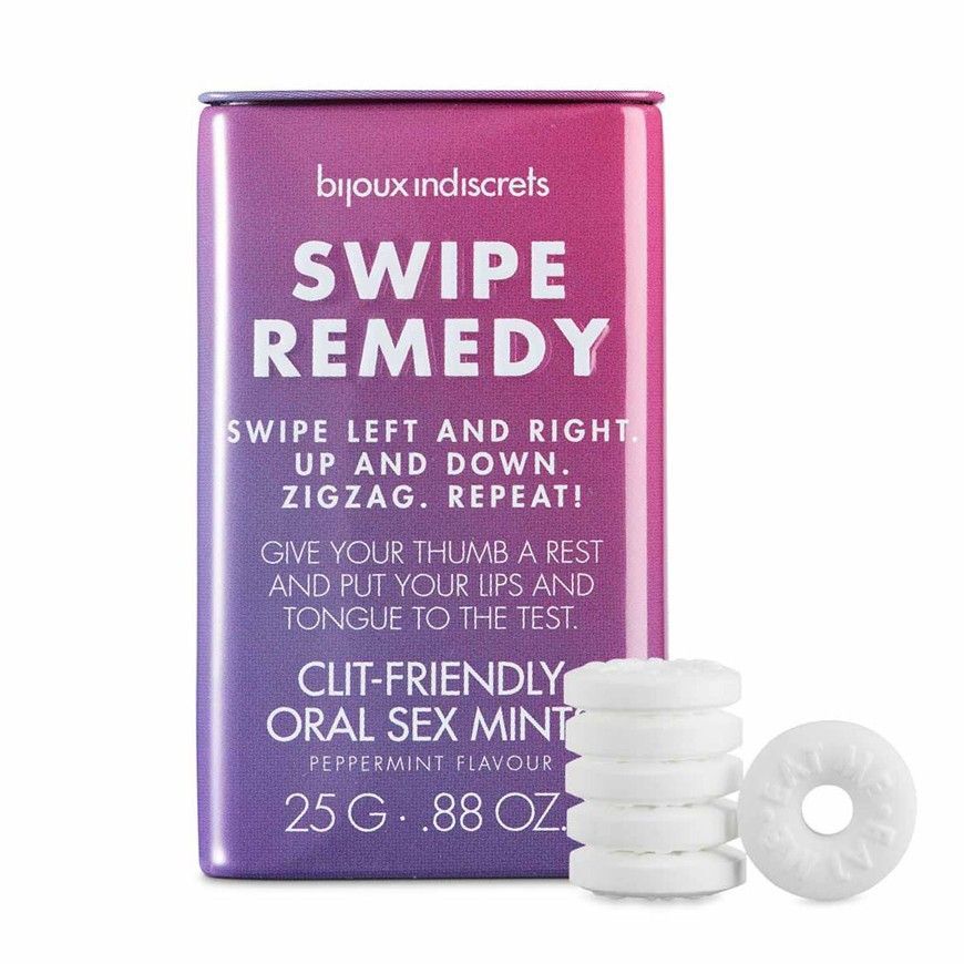 М'ятні цукерки Bijoux Indiscrets Swipe Remedy Clitherapy Oral Sex Mints SO5911 фото