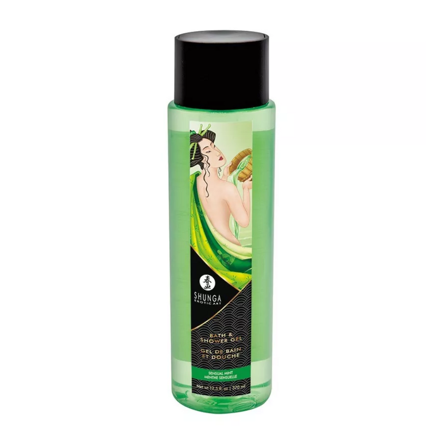 Гель для душу Shunga Kissable Bath And Shower Gel Sensual Mint з рослинними оліями та вітаміном Е SX0586 фото