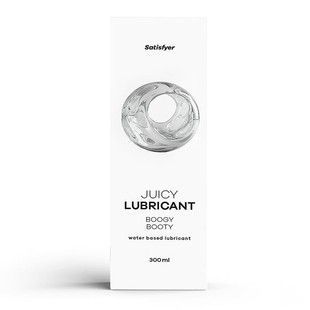 Анальна змазка на водній основі Satisfyer Juicy Lubricant Boogy Booty water based 300 мл SX2717 фото