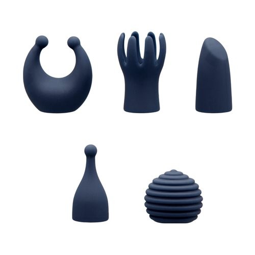 Вібромасажер Pillow Talk Secrets Desires 6-Piece Mini Massager Set Navy SO7750 фото