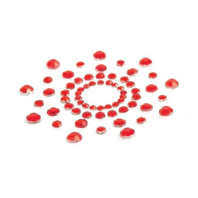 Наклейки на соски Bijoux Indiscrets Mimi Red SO2321 фото