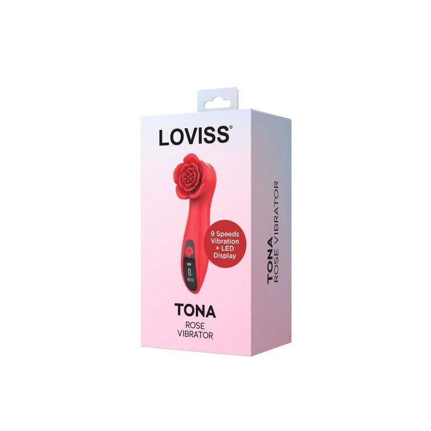 Вібратор для клітора Loviss Tona Rose Vibrator SX3993 фото