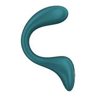 Вагінально-кліторальний вібратор Satisfyer G for Goddess 2 Bottle Green SX3261 фото