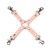 Хрестовина для фіксації Liebe Seele Hogtie Dark Candy Pink SX1661 фото
