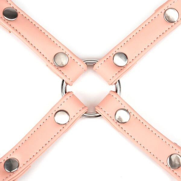 Хрестовина для фіксації Liebe Seele Hogtie Dark Candy Pink SX1661 фото