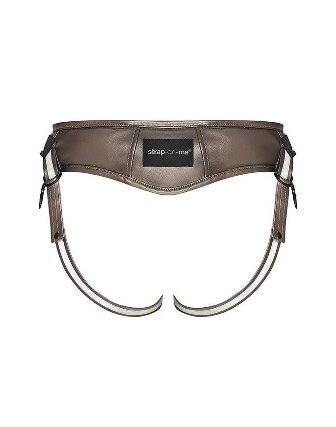 Трусики для страпона Strap-On-Me Leatherette Harness Desirous SO4507 фото