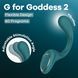 Вагінально-кліторальний вібратор Satisfyer G for Goddess 2 Bottle Green SX3261 фото 6