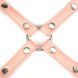Хрестовина для фіксації Liebe Seele Hogtie Dark Candy Pink SX1661 фото 3