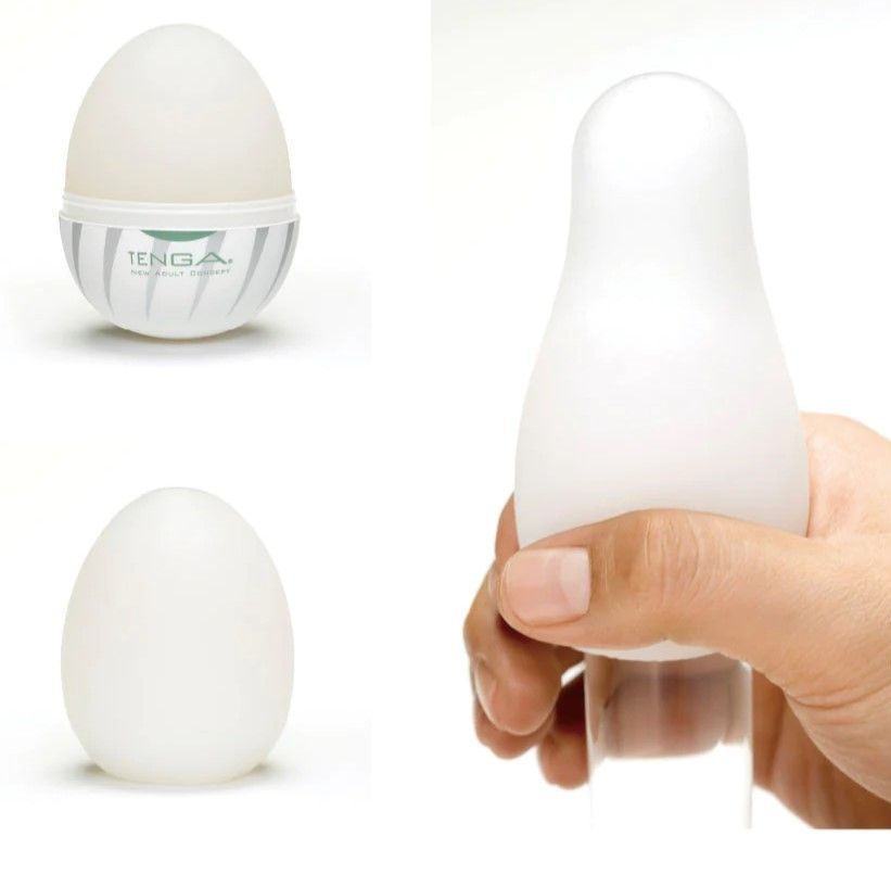 Мастурбатор яйце Tenga Egg Snow Crystal з охолоджувальним лубрикантом SO8063 фото
