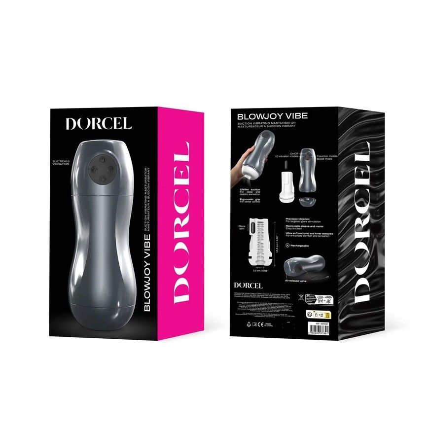 Вібромастурбатор Dorcel blowjoy vibe SX4823 фото