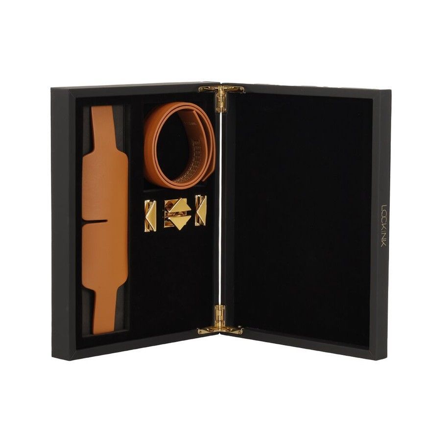 Маска на очі LOCKINK Blindfold Kit Brown універсальний розмір SX0832 фото