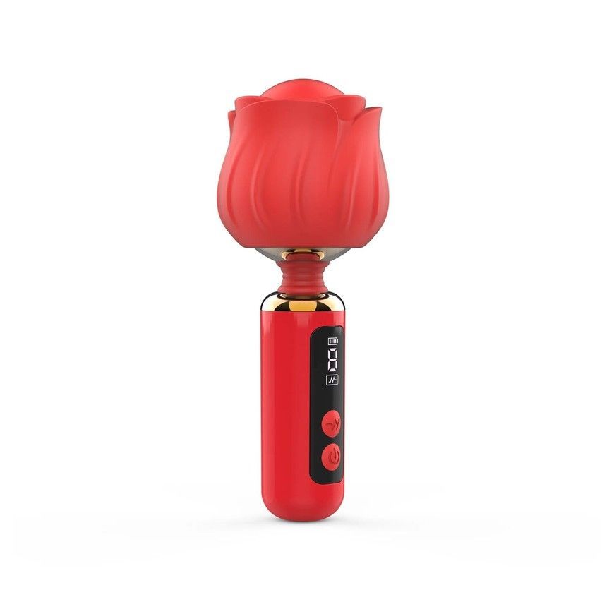 Вібромасажер Loviss Rose Mini Massage Wand Vibrator SX3994 фото