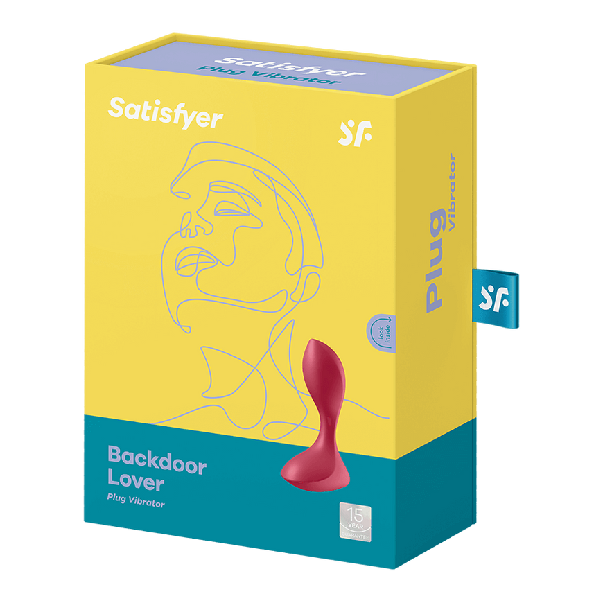Анальна вібропробка Satisfyer Backdoor Lover Red SO5439 фото