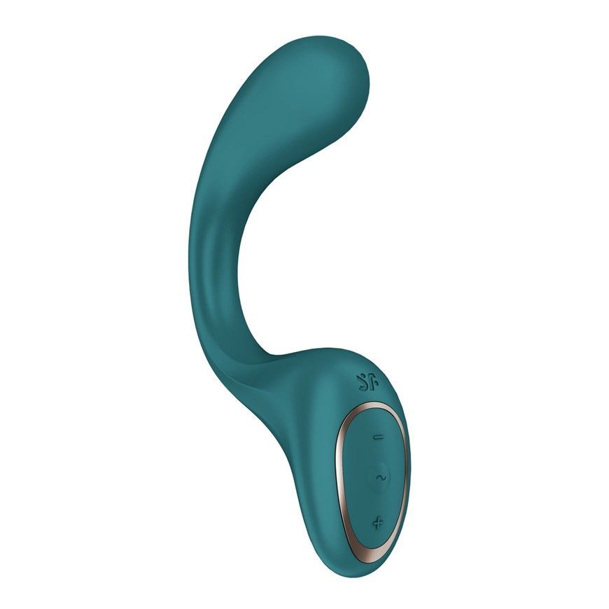 Вагінально-кліторальний вібратор Satisfyer G for Goddess 2 Bottle Green SX3261 фото