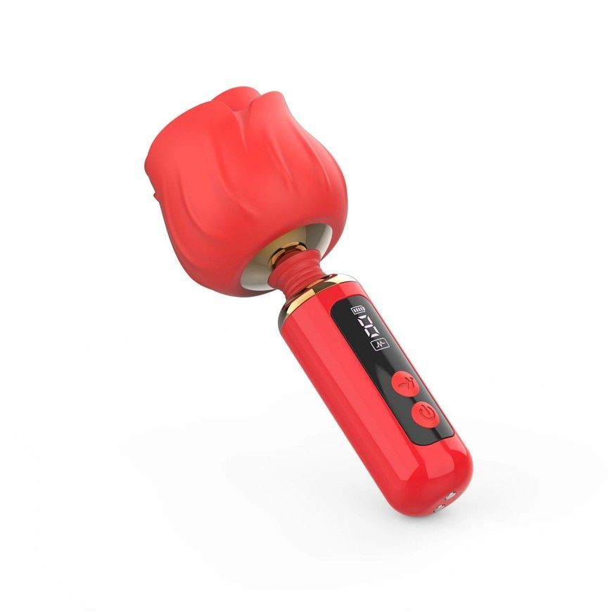 Вібромасажер Loviss Rose Mini Massage Wand Vibrator SX3994 фото