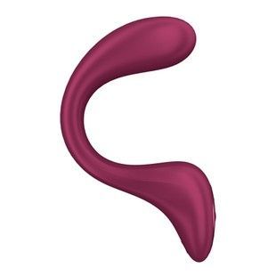 Вагінально-кліторальний вібратор Satisfyer G for Goddess 2 Wine Red SX3260 фото