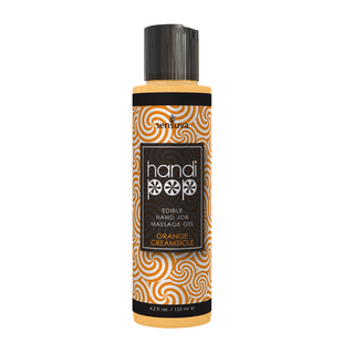 Їстівний масажний гель для інтимних зон Sensuva Handipop Orange Creamsicle зі смаком апельсинового вершкового крему 125 мл SO3205 фото