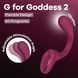 Вагінально-кліторальний вібратор Satisfyer G for Goddess 2 Wine Red SX3260 фото 6