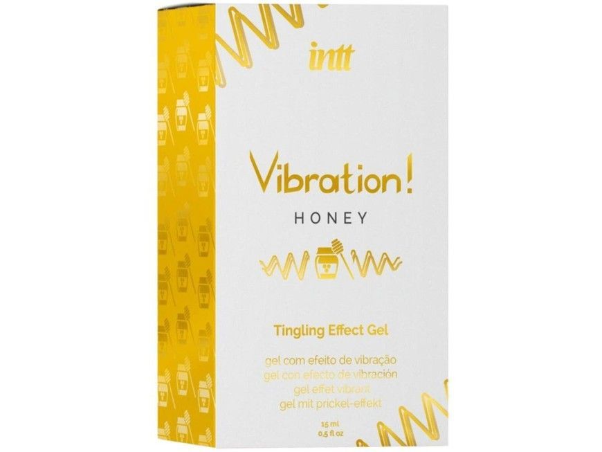 Рідкий вібратор Intt Vibration Honey зі смаком меду SX0580 фото