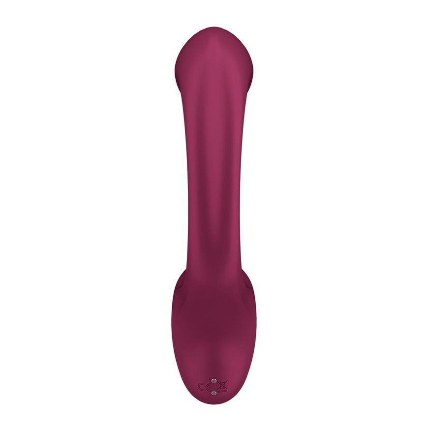 Вагінально-кліторальний вібратор Satisfyer G for Goddess 2 Wine Red SX3260 фото