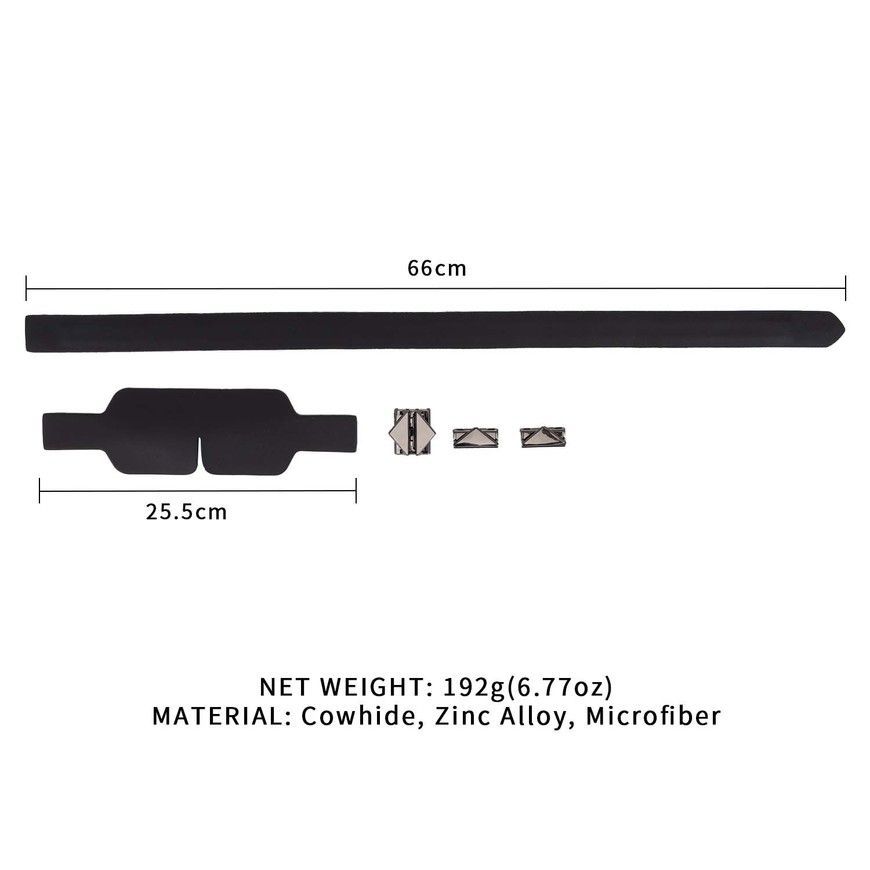 Маска на очі LOCKINK Blindfold Kit Black універсальний розмір SX0833 фото