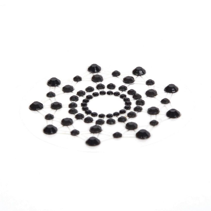 Наклейки на соски Bijoux Indiscrets Mimi Black SO2320 фото