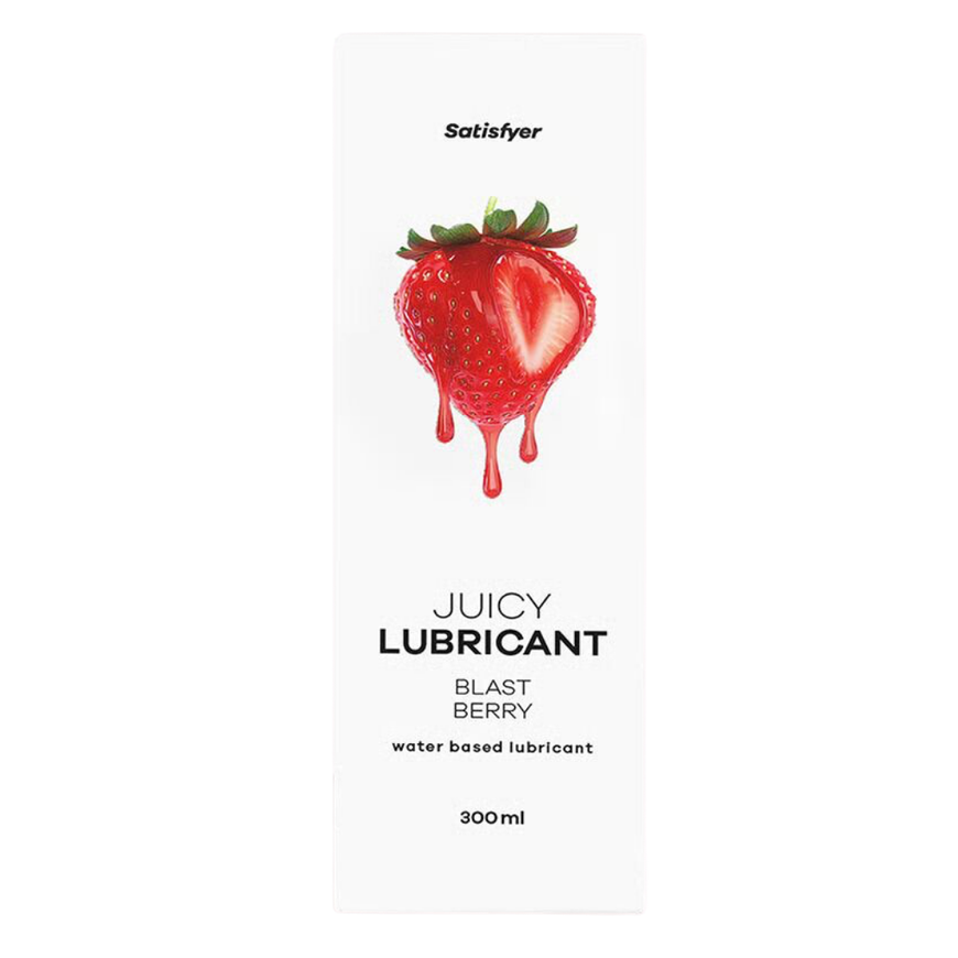 Лубрикант на водній основі Satisfyer Juicy Lubricant Blast Berry water based 300 мл SX2722 фото