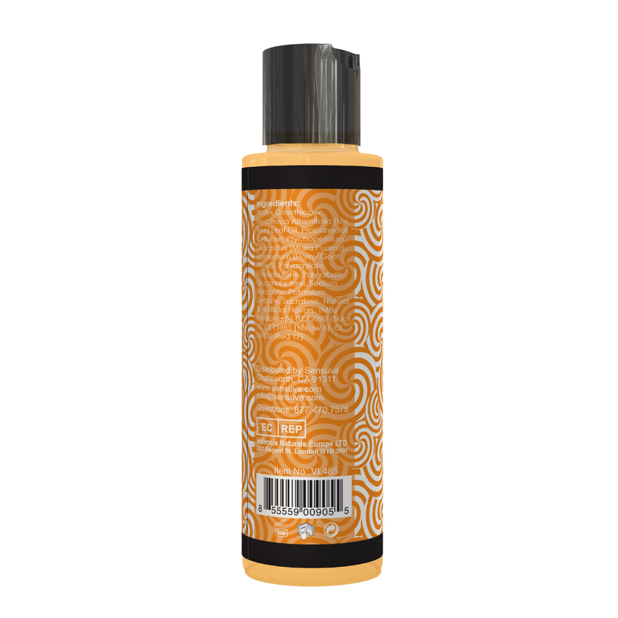 Їстівний масажний гель для інтимних зон Sensuva Handipop Orange Creamsicle зі смаком апельсинового вершкового крему 125 мл SO3205 фото