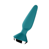 Анальна смарт-вібропробка Satisfyer Plug-ilicious 1 Petrol SO5441 фото