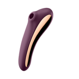 Вакуумний вібратор Satisfyer Dual Kiss Wine Red SO6115 фото