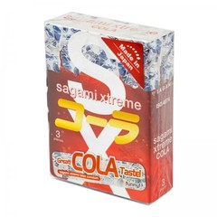 Латексні Sagami Xtreme Cola з ароматом коли (3 шт.) SG41 фото