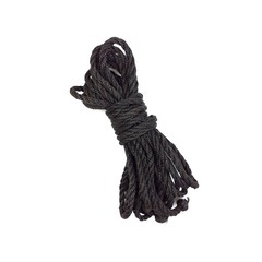 Чорна бавовняна мотузка для бондажу від Art of Seх